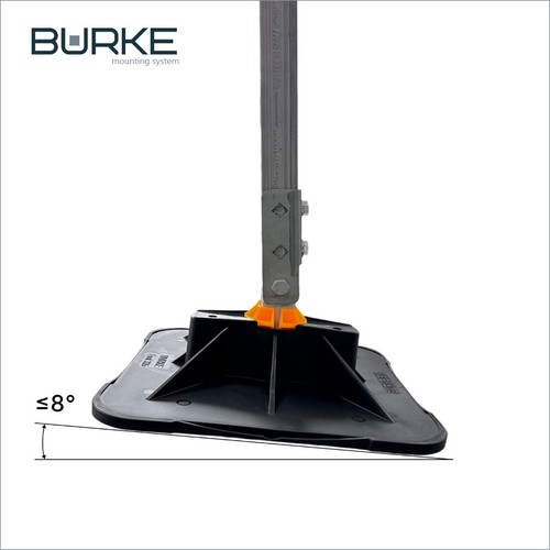 Фото 57685335 BURKE Foot Кровельная опора 335 х 335мм с антивибрационным ковриком [57685335]
